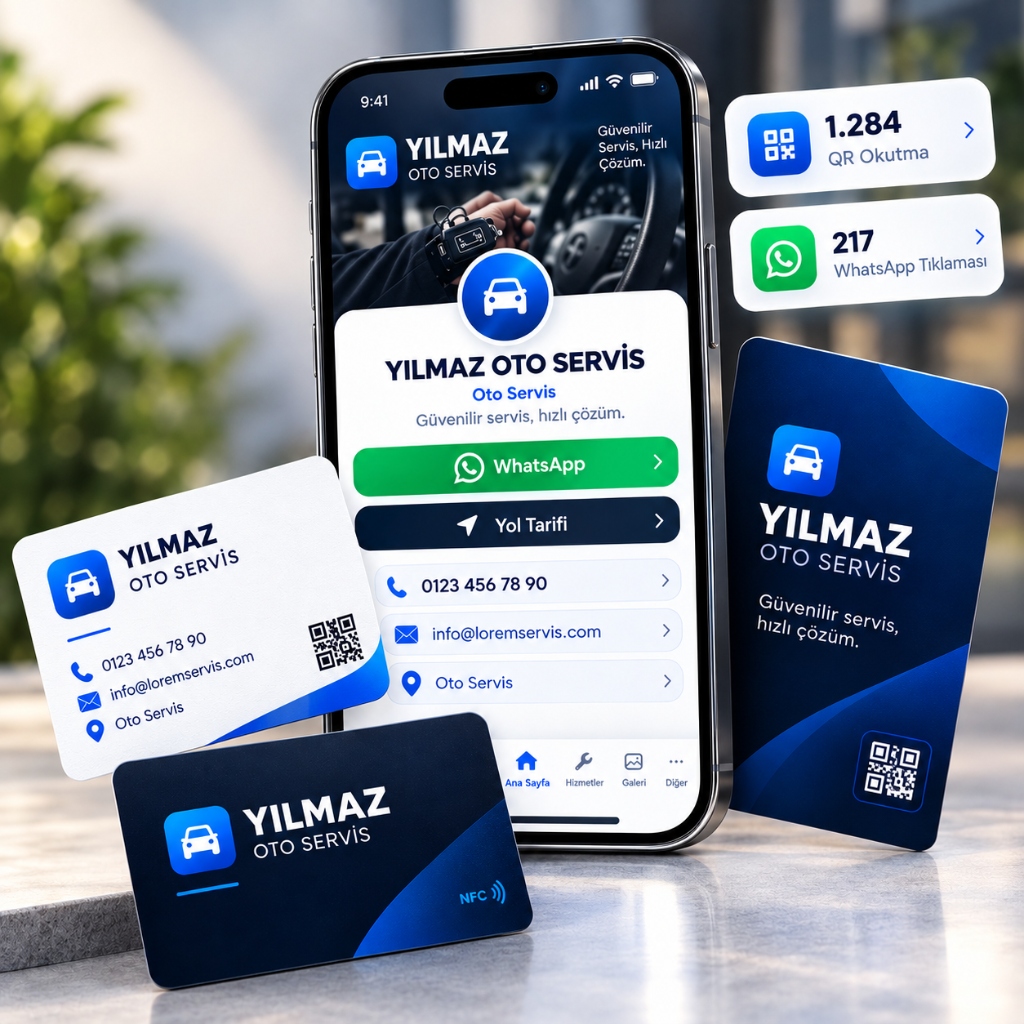 Deniz Akıllı Baskı — NFC, QR ve Dijital Profil Teknolojisi