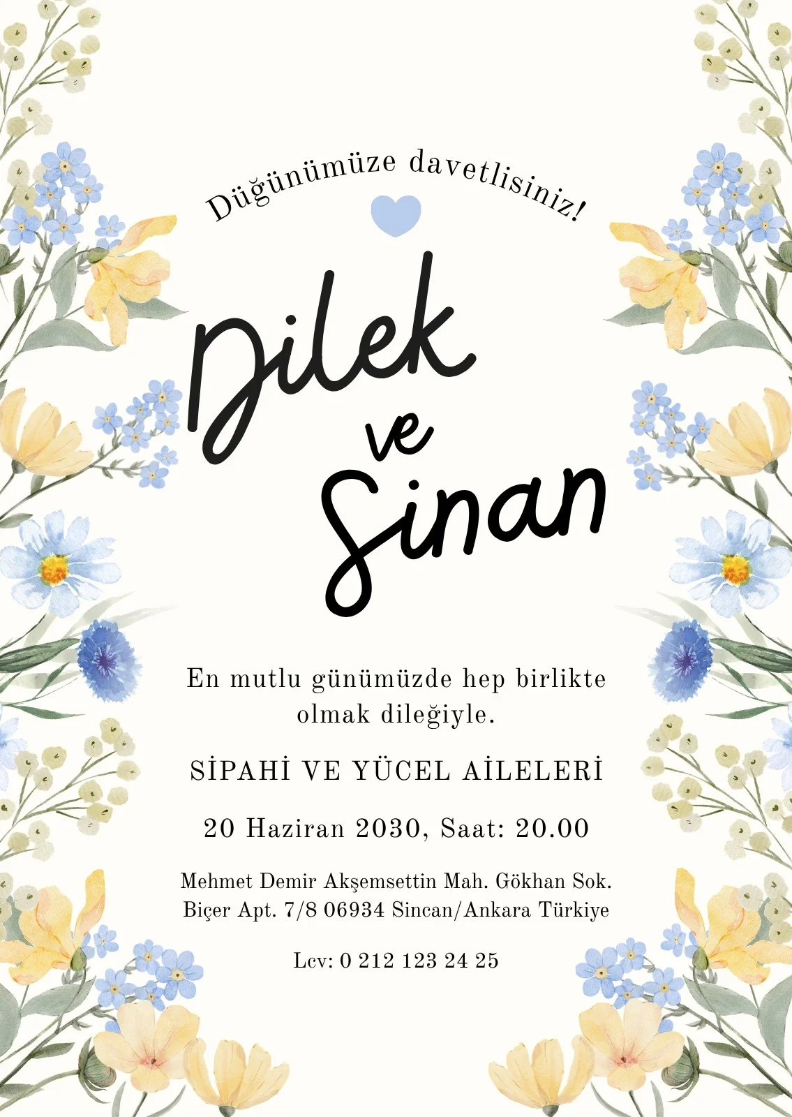 Davetiye Modeli #89